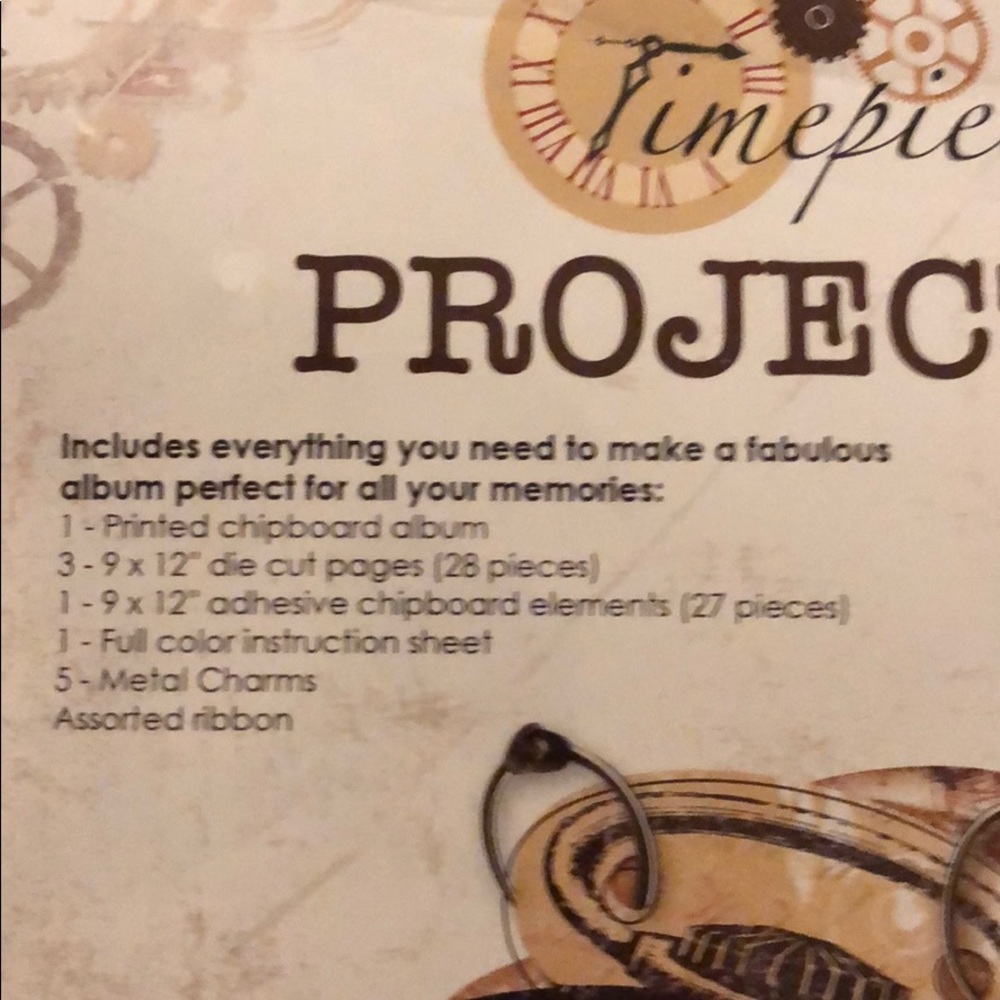 Timepiece Project Album Kit - Picture 3 of 3